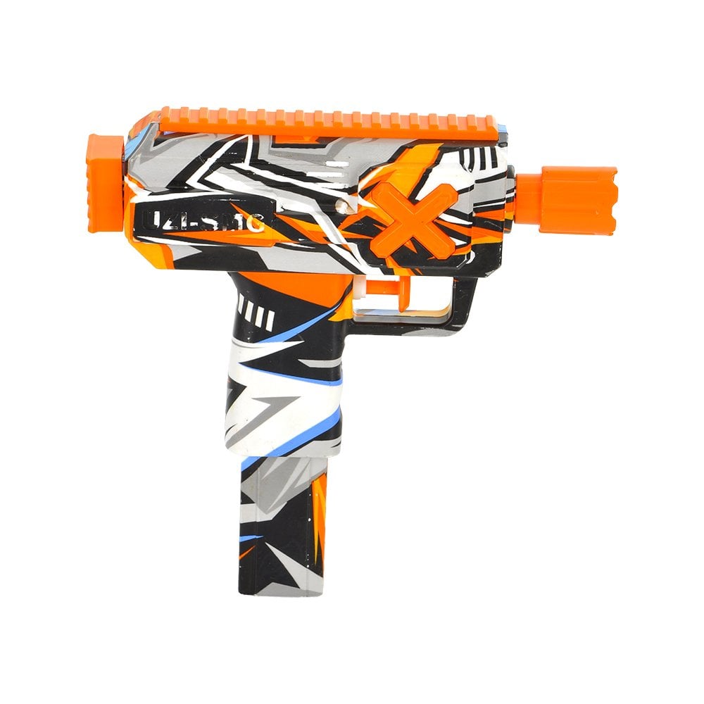 Su Tabancasi Uzi - 16 cm Turuncu