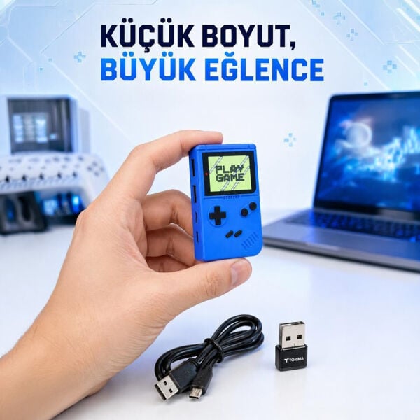 Retro Oyun Konsolu Figürlü USB Çoklayıcı -USB 2.0 + Type-C - YD-51 - Torima
