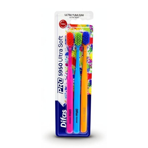 3'lü Difaş Pro Ultra Soft Diş Fırçası