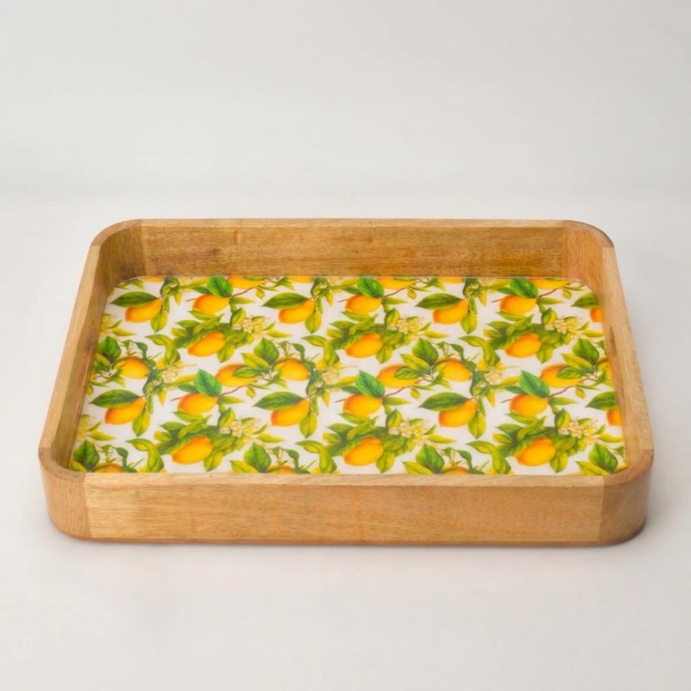 Dikdörtgen Mango Tepsi - 40x28x4,7 cm