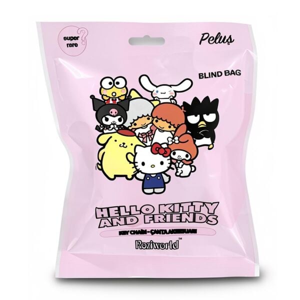 Pelüş Sürpriz Paket  Hellokity Çanta Charm'ı