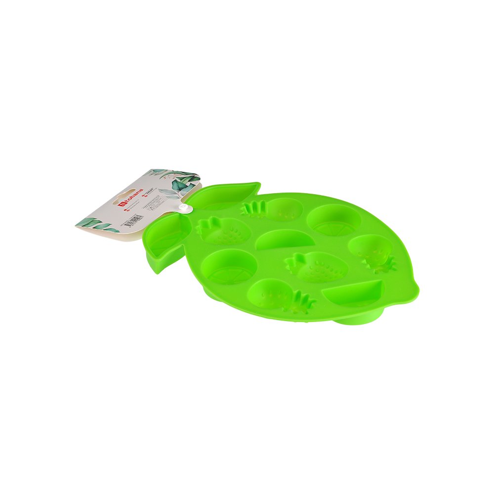 Silikon Buz Kalıbı - 22X17 Yeşil