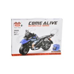 Yapboz Blok Motorsiklet - 287 Parça