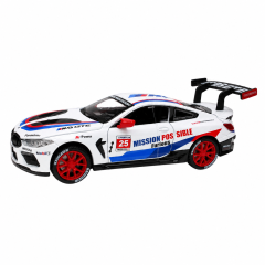 Sesli Işıklı Açılır Kapılı Metal Model Araba - 1:24 Model 1