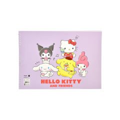 Hello Kitty And Friends Resim Defteri  - 25x35cm Model 3