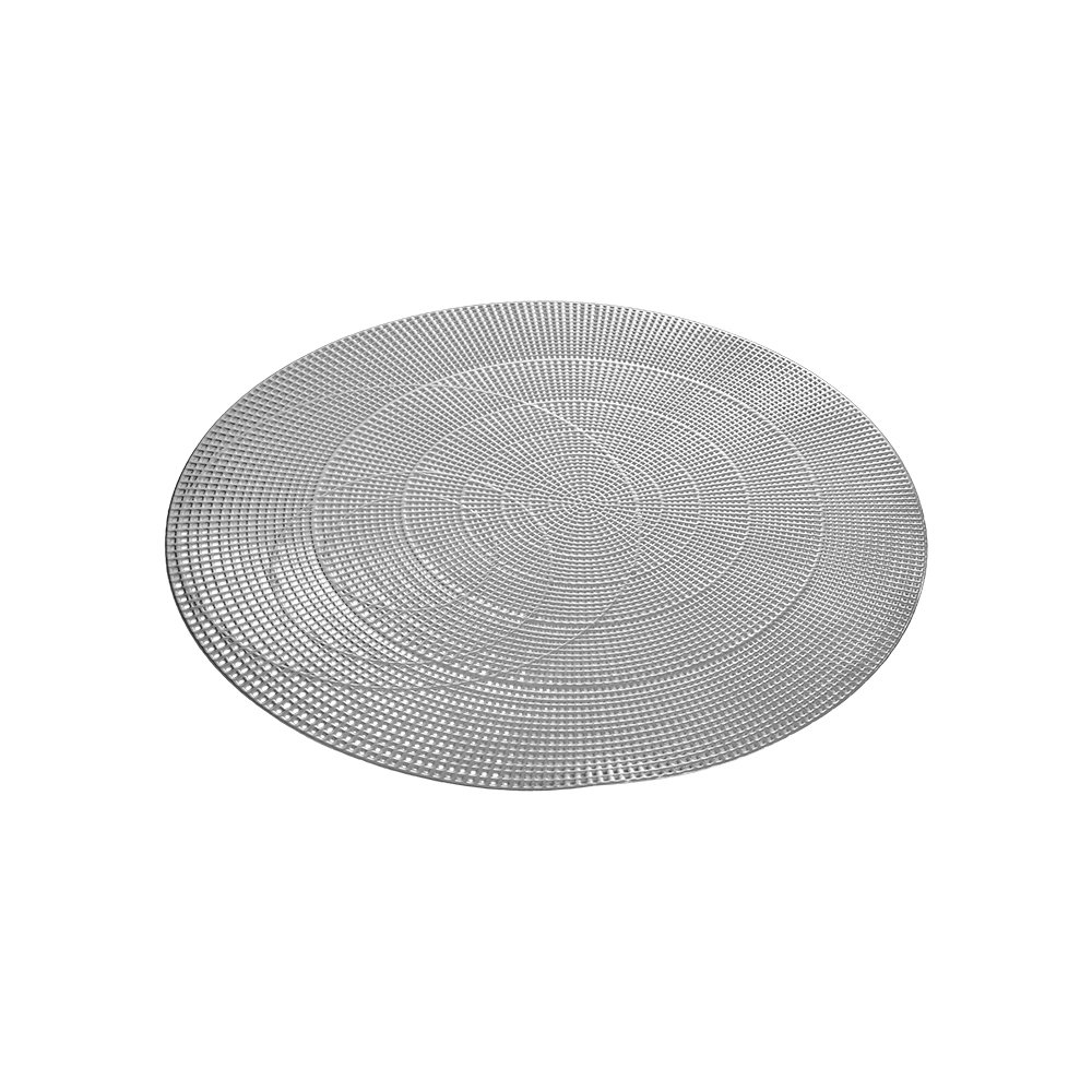 Pvc Amerikan Servis - 38 cm Gümüş