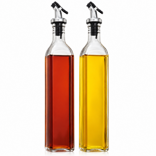 2'li Cam Yağlık ve Sirkelik - 500 ml