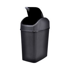 Plastik Çöp Kovası - 2.5 L Siyah
