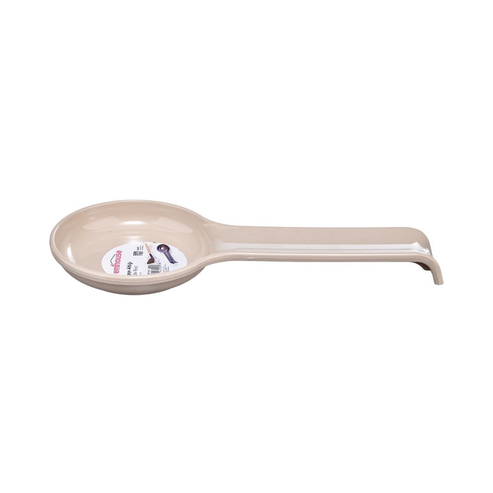 Plastik Kaşık Kepçe Altlığı Krem