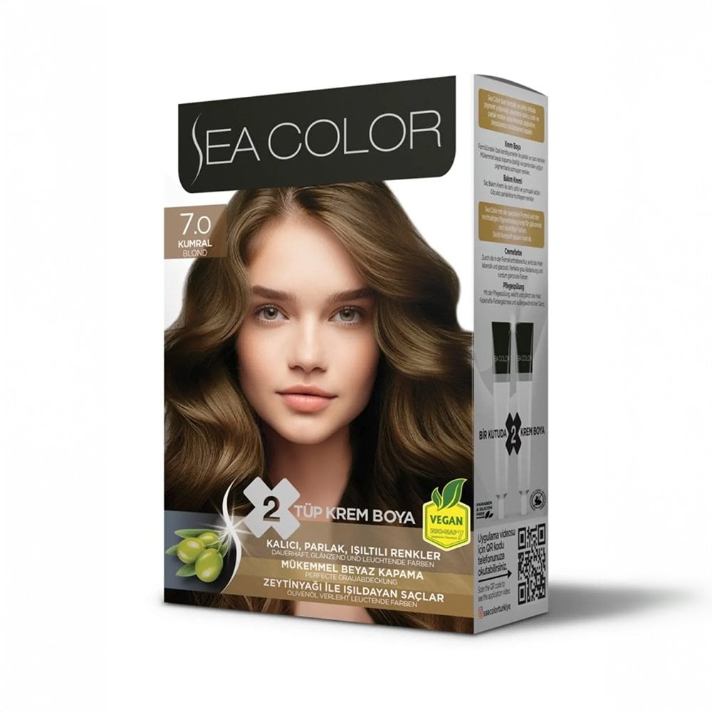 Sea Color Saç Boyası 7.0 - Kumral