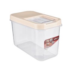 Sürgülü Kapak Saklama Kutusu - 10 L Krem