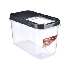 Sürgülü Kapak Saklama Kutusu - 10 L Gri