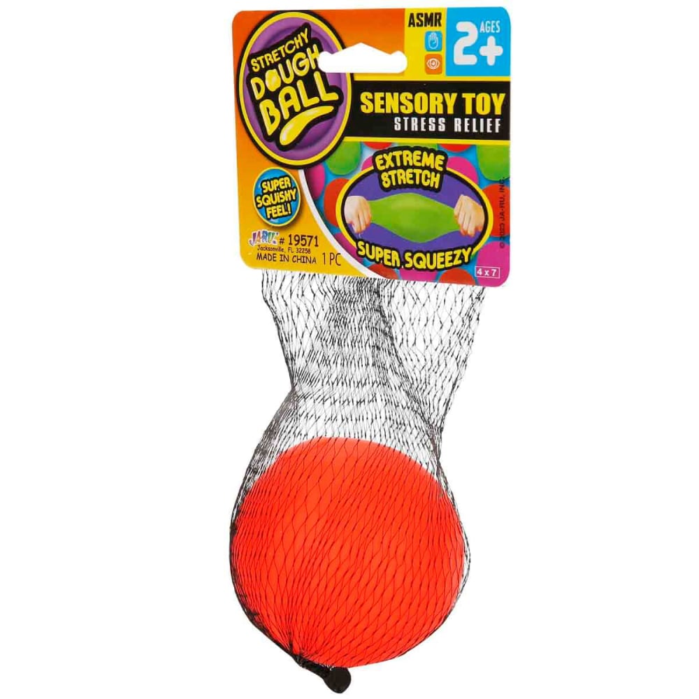 Renkli Fileli Squishy Top Turuncu