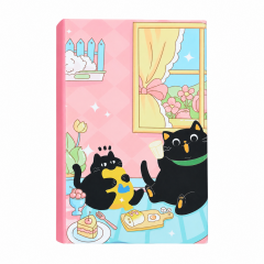Kedi Tasarımlı Post-It Not Defteri - A6