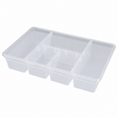 5 Bölmeli Plastik Organizer -  38x24x7,5 cm