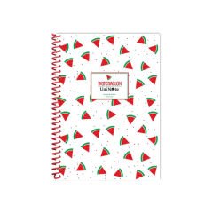 Spiralli 72 Yaprak PP Kapak A4 Defter Kareli
