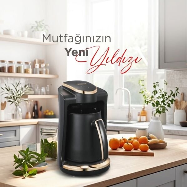 Türkçe Konuşan Türk Kahvesi Makinesi - 400 W - Torima