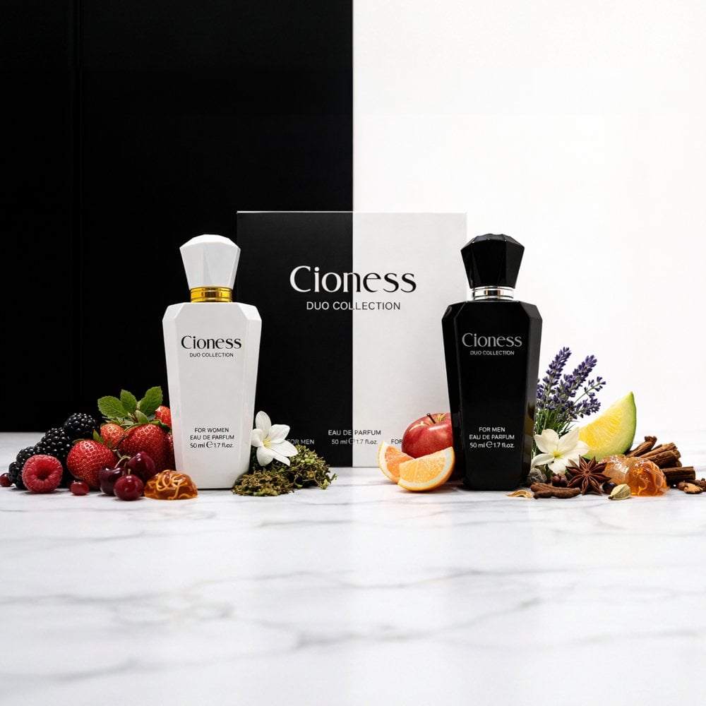 Sinary Parfum du monde 2本セット Cioness Duo Collection Kadın & Erkek Parfüm (50 ml+50 ml) - Tedi