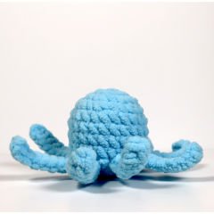 Knitty Critters - Yarnimals -Paketli Amigurumi Kiti Ozzy The Octopus
