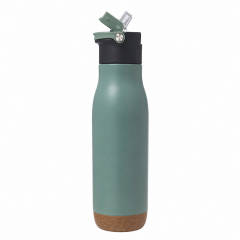 Pipetli Çelik Termos Matara - 540 ml