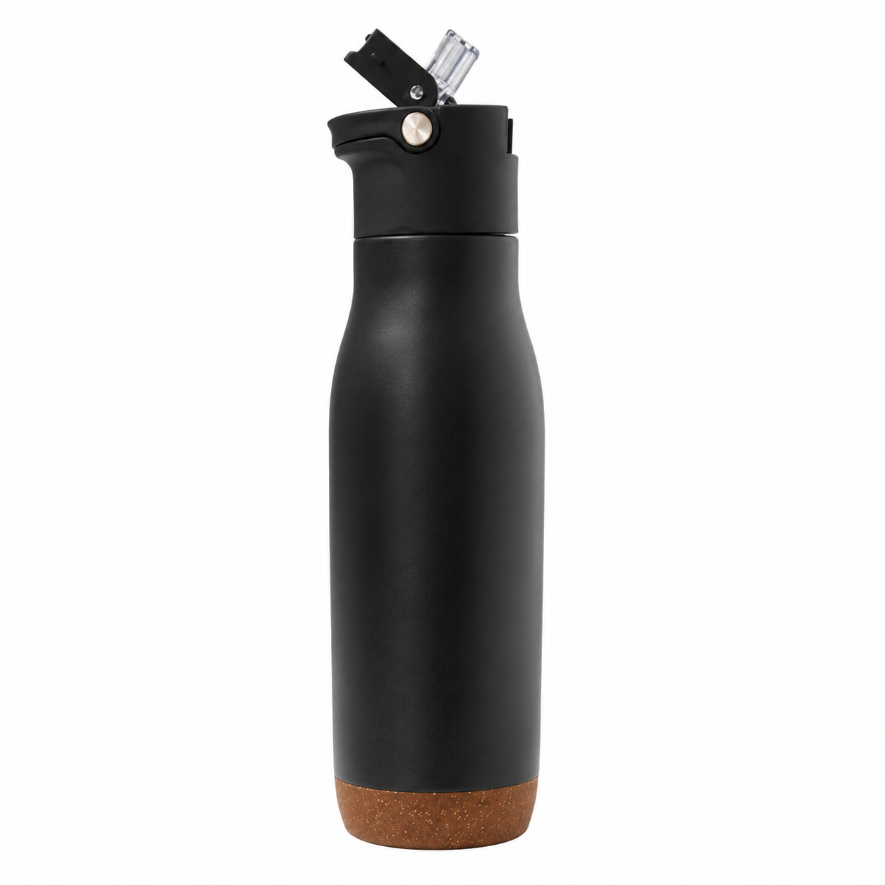 Pipetli Çelik Termos Matara - 540 ml