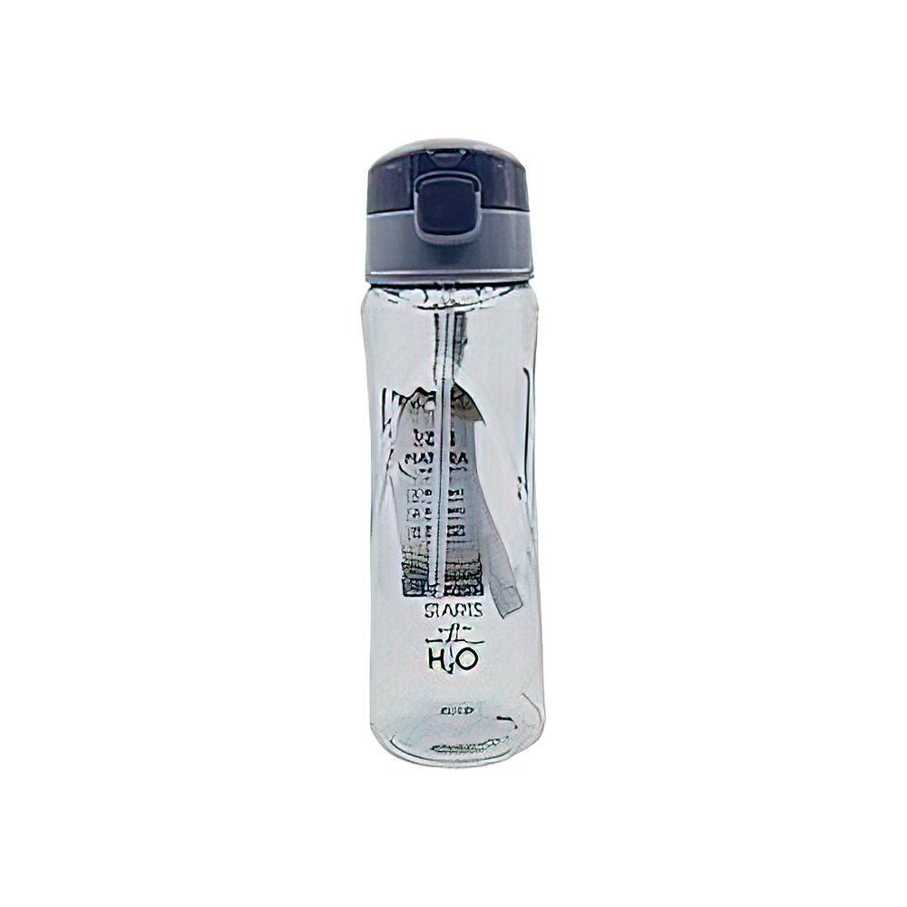 Pipetli Tritan Matara - 600 ml Siyah