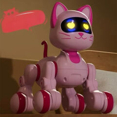 Uzaktan Kumandalı Şarjlı İnteraktif Akıllı Robot Kedi