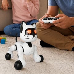 Uzaktan Kumandalı Şarjlı İnteraktif Akıllı Robot Kedi