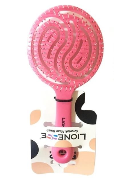 3D Saç Fırçası Lionesse Pembe