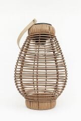 Rattan Solar Fener Lamba  - 20x31 cm