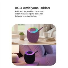 Bluetooth Hoparlör SD USB Destekli Taşınabilir Speaker  - D10 -Torima