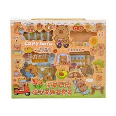 Capybara Bant Sticker Defter Set