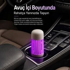 Elektrikli Sinek Öldürücü Şarjlı Uv Işıklı Lamba Sivrisinek - SSK-11 - Torima