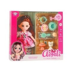 Petshop Aksesuarlı Bebek - 16 cm Model 1
