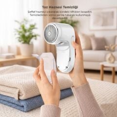 Şarjlı Tüy ve Tiftik Temizleme Makinesi - 708 - Torima