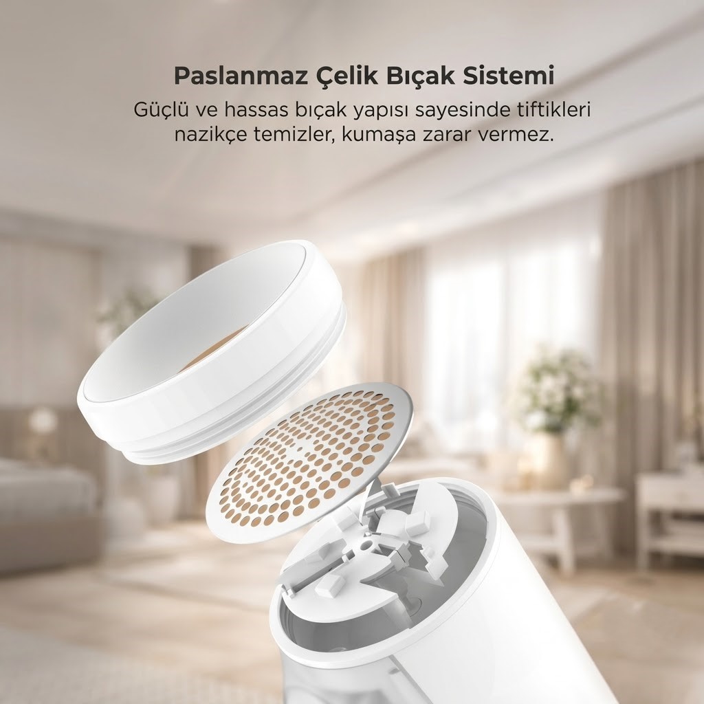 Şarjlı Tüy ve Tiftik Temizleme Makinesi - 708 - Torima - Tedi