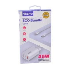 2 Parça Çift Girişli Şarj Aleti - 45 W