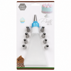 Pasta Dekorasyon Seti - Torba + 8 Başlık