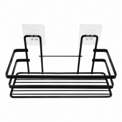 Yapışkanlı Kalın Telli Metal Banyo Rafı