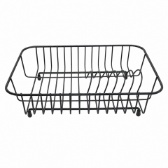 Siyah Metal Bulaşıklık -  36x27x9