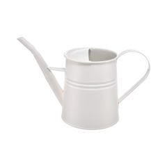 Metal Kulplu Bitki Sulama Kabı - 1,7 L Beyaz