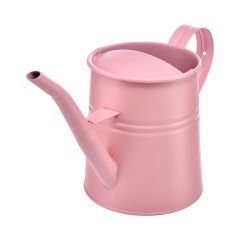 Metal Kulplu Bitki Sulama Kabı - 1,7 L Pembe