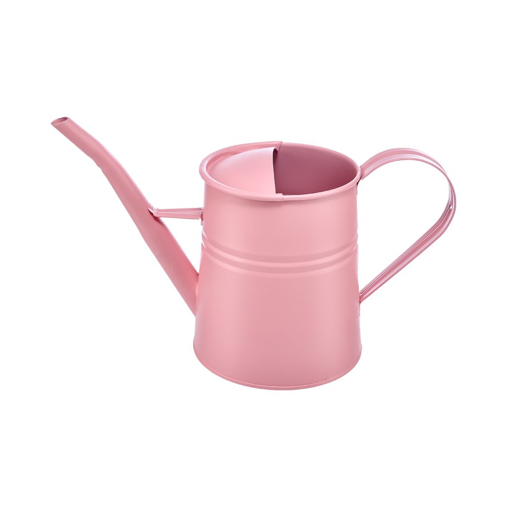 Metal Kulplu Bitki Sulama Kabı - 1,7 L Pembe