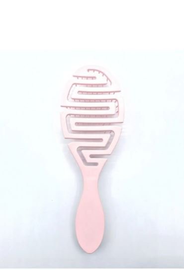 Saç Fırçası Zigzag Keops Pembe