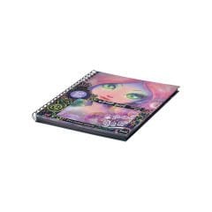 Pop Girl Siyah Boyama Kitabı - 21x26