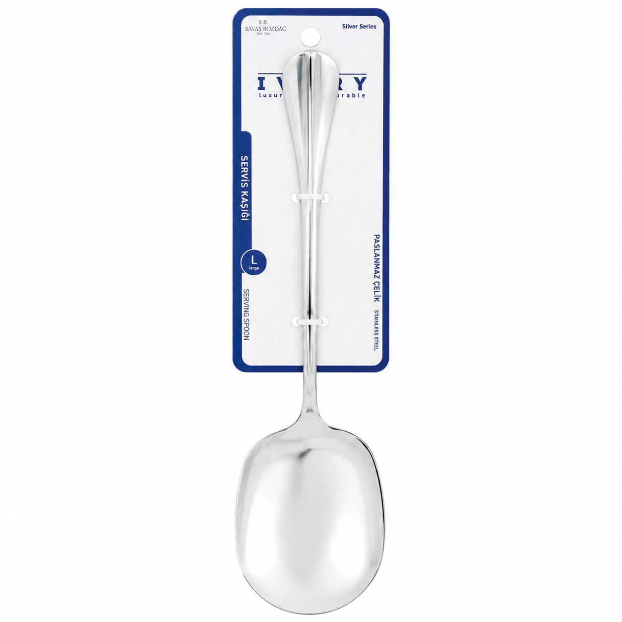 Paslanmaz Çelik Servis Kaşığı - 25 cm