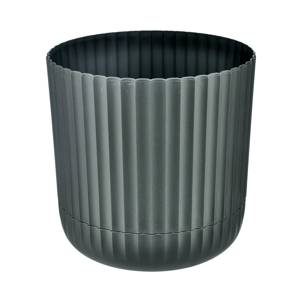 Zeraf Yuvarlak Saksı - 4,6 L Yeşil