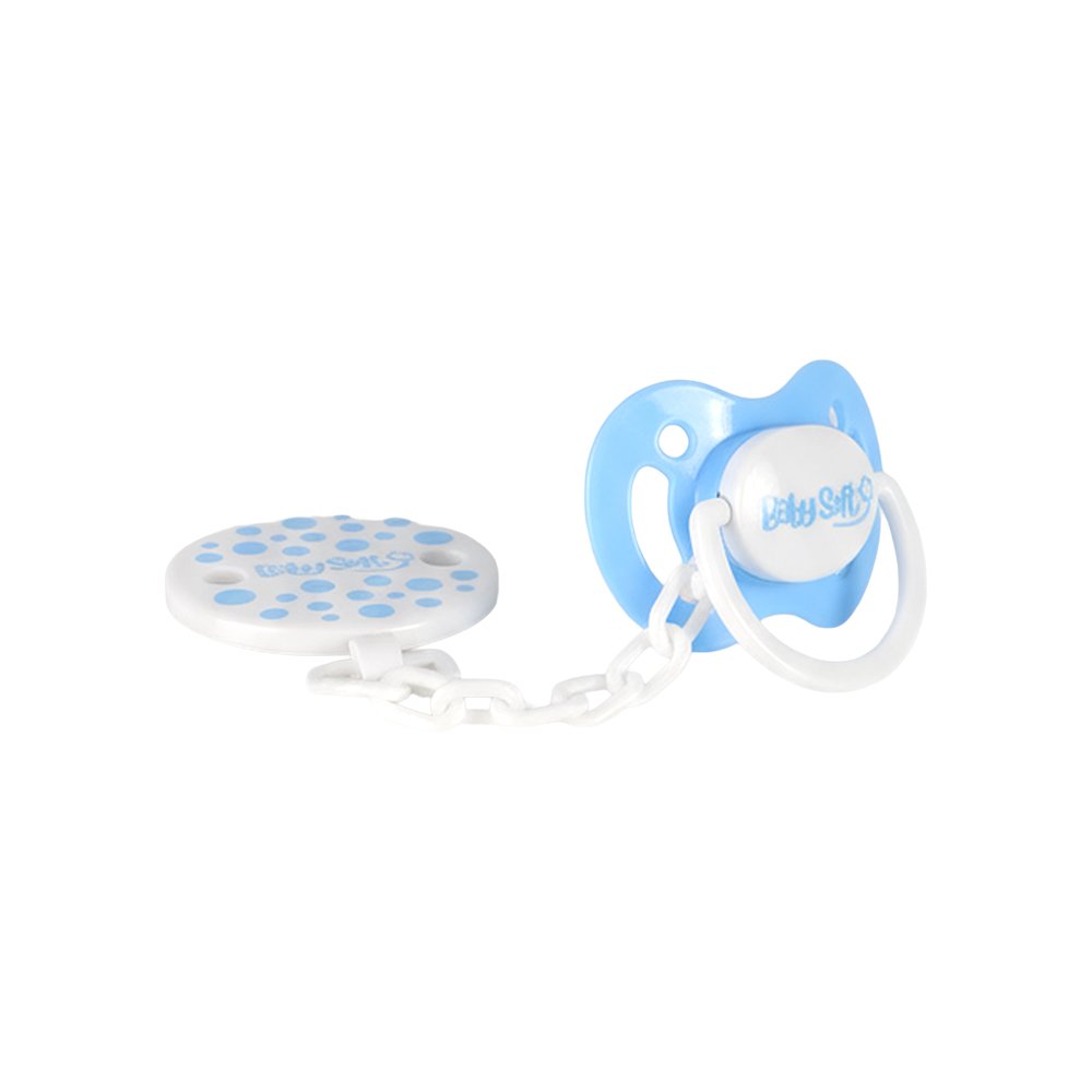 Babysoft Askılı Emzik Mavi