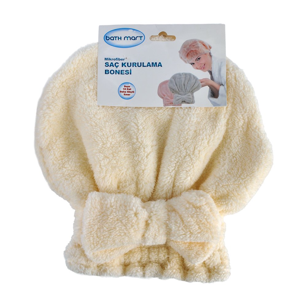 Bath Mart Saç Kurulama Bonesi Beyaz