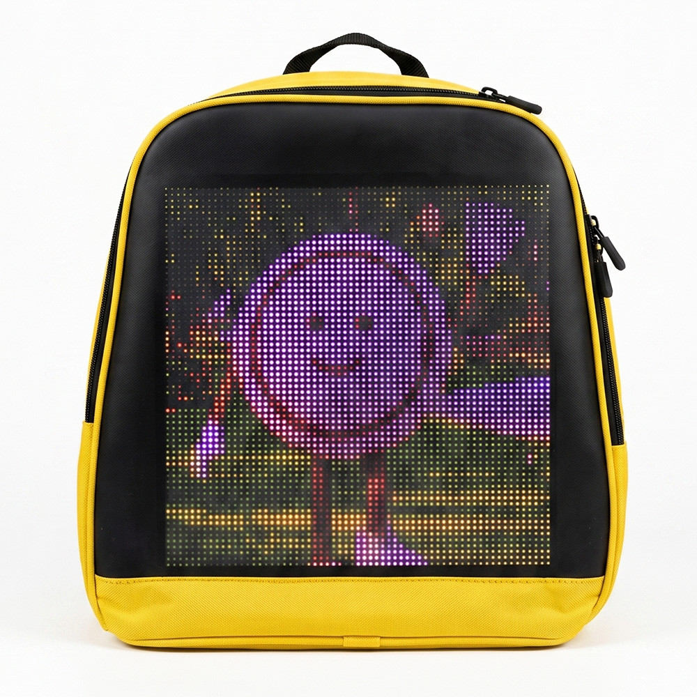 Led Ekranlı Sırt Çantası - 38x34 cm